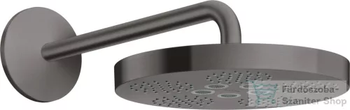 Hansgrohe AXOR ONE 280 fejzuhany zuhanykarral,1 jet,szálcsiszolt fekete króm 48491340
