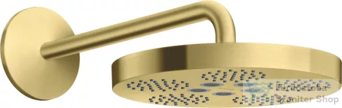 Hansgrohe AXOR ONE 280 fejzuhany zuhanykarral,1 jet,szálcsiszolt sárgaréz hatású 48491950