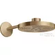 Hansgrohe AXOR ONE 280 fejzuhany zuhanykarral,2 jet,alaptest nélkül,szálcsiszolt bronz 48492140