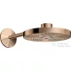 Hansgrohe AXOR ONE 280 fejzuhany zuhanykarral,2 jet,alaptest nélkül,polírozott vörös arany hatású 48492300