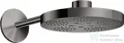 Hansgrohe AXOR ONE 280 fejzuhany zuhanykarral,2 jet,alaptest nélkül,polírozott fekete króm 48492330