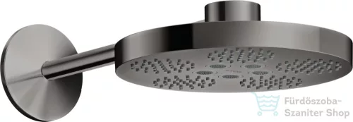 Hansgrohe AXOR ONE 280 fejzuhany zuhanykarral,2 jet,alaptest nélkül,polírozott fekete króm 48492330