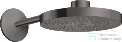 Hansgrohe AXOR ONE 280 fejzuhany zuhanykarral,2 jet,alaptest nélkül,szálcsiszolt fekete króm 48492340