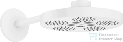Hansgrohe AXOR ONE 280 fejzuhany zuhanykarral,2 jet,alaptest nélkül,matt fehér 48492700