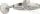 Hansgrohe AXOR ONE 280 fejzuhany zuhanykarral,2 jet,alaptest nélkül,rozsdamentes acél hatású 48492800