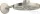 Hansgrohe AXOR ONE 280 fejzuhany zuhanykarral,2 jet,alaptest nélkül,szálcsiszolt nikkel 48492820