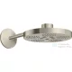 Hansgrohe AXOR ONE 280 fejzuhany zuhanykarral,2 jet,alaptest nélkül,szálcsiszolt nikkel 48492820