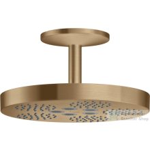   Hansgrohe AXOR ONE 280 fejzuhany mennyezeti zuhanykarral,1 jet,szálcsiszolt bronz 48493140