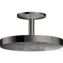   Hansgrohe AXOR ONE 280 fejzuhany mennyezeti zuhanykarral,1 jet,polírozott fekete króm 48493330
