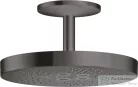 Hansgrohe AXOR ONE 280 fejzuhany mennyezeti zuhanykarral,1 jet,szálcsiszolt fekete króm 48493340