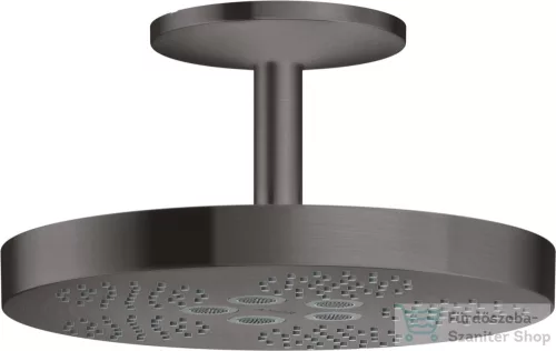 Hansgrohe AXOR ONE 280 fejzuhany mennyezeti zuhanykarral,1 jet,szálcsiszolt fekete króm 48493340