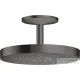 Hansgrohe AXOR ONE 280 fejzuhany mennyezeti zuhanykarral,1 jet,szálcsiszolt fekete króm 48493340