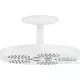 Hansgrohe AXOR ONE 280 fejzuhany mennyezeti zuhanykarral,1 jet,matt fehér 48493700