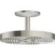 Hansgrohe AXOR ONE 280 fejzuhany mennyezeti zuhanykarral,1 jet,rozsdamentes acél hatású 48493800