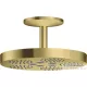 Hansgrohe AXOR ONE 280 fejzuhany mennyezeti zuhanykarral,1 jet,szálcsiszolt sárgaréz hatású 48493950