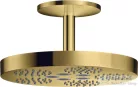 Hansgrohe AXOR ONE 280 fejzuhany mennyezeti zuhanykarral,1 jet,polírozott arany hatású 48493990