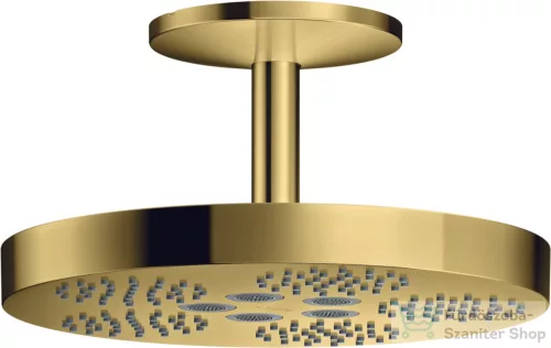 Hansgrohe AXOR ONE 280 fejzuhany mennyezeti zuhanykarral,1 jet,polírozott arany hatású 48493990