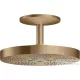 Hansgrohe AXOR ONE 280 fejzuhany 2 jet mennyezeti csatlakozással,szálcsiszolt bronz 48494140