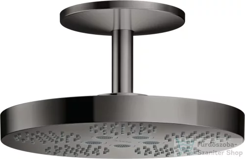 Hansgrohe AXOR ONE 280 fejzuhany 2 jet mennyezeti csatlakozással,polírozott fekete króm 48494330