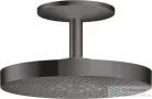 Hansgrohe AXOR ONE 280 fejzuhany 2 jet mennyezeti csatlakozással,szálcsiszolt fekete króm 48494340