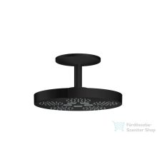   Hansgrohe AXOR ONE 280 fejzuhany 2 jet mennyezeti csatlakozással, matt fekete 48494670