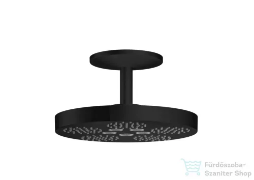 Hansgrohe AXOR ONE 280 fejzuhany 2 jet mennyezeti csatlakozással, matt fekete 48494670