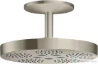 Hansgrohe AXOR ONE 280 fejzuhany 2 jet mennyezeti csatlakozással,szálcsiszolt nikkel 48494820