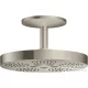 Hansgrohe AXOR ONE 280 fejzuhany 2 jet mennyezeti csatlakozással,szálcsiszolt nikkel 48494820