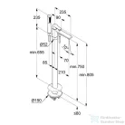 Kludi ZENTA SL kádtöltő- és zuhanycsap, króm 485900565