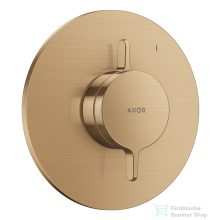   Hansgrohe AXOR ONE falsík alatti kád/zuhany csaptelep alaptest nélkül, szálcsiszolt bronz 48615140