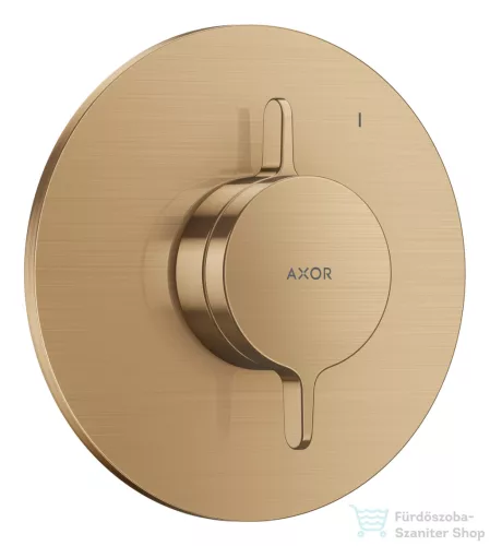 Hansgrohe AXOR ONE falsík alatti kád/zuhany csaptelep alaptest nélkül, szálcsiszolt bronz 48615140