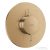 Hansgrohe AXOR ONE falsík alatti kád/zuhany csaptelep alaptest nélkül, szálcsiszolt bronz 48615140