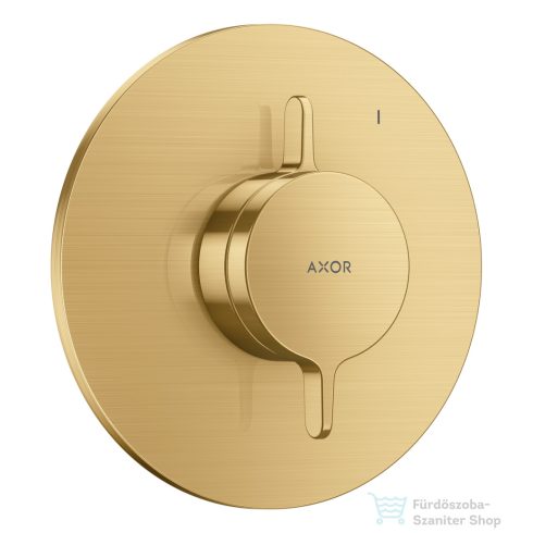 Hansgrohe AXOR ONE falsík alatti kád/zuhany csaptelep alaptest nélkül, szálcsiszolt arany hatású 48615250