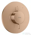 Hansgrohe AXOR ONE falsík alatti kád/zuhany csaptelep alaptest nélkül, szálcsiszolt vörös arany hatású 48615310