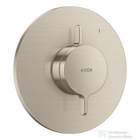 Hansgrohe AXOR ONE falsík alatti kád/zuhany csaptelep alaptest nélkül, szálcsiszolt nikkel 48615820
