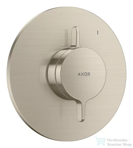 Hansgrohe AXOR ONE falsík alatti kád/zuhany csaptelep alaptest nélkül, szálcsiszolt nikkel 48615820