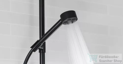 Hansgrohe AXOR ONE Ecosmart kézizuhany,1 jet, matt fekete 48651670