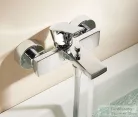Kludi ZENTA SL egykaros kádtöltő és zuhanycsap, króm 486700565