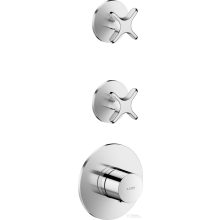   Hansgrohe AXOR ONE falsík alatti termosztátos kád/zuhany csaptelep alaptest nélkül, króm 48712000