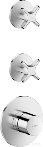 Hansgrohe AXOR ONE falsík alatti termosztátos kád/zuhany csaptelep alaptest nélkül, króm 48712000