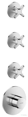 Hansgrohe AXOR ONE falsík alatti termosztátos kád/zuhany csaptelep alaptest nélkül, króm 48713000