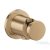 Hansgrohe AXOR ONE zuhanytartó gégecső csatlakozóval, szálcsiszolt bronz 48780140