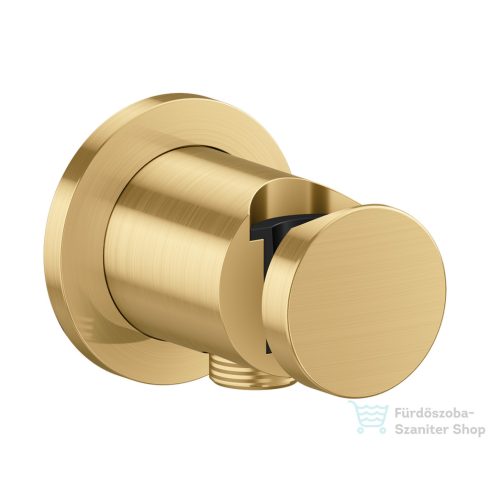 Hansgrohe AXOR ONE zuhanytartó gégecső csatlakozóval, szálcsiszolt arany hatású 48780250