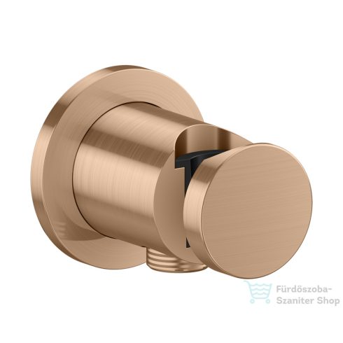 Hansgrohe AXOR ONE zuhanytartó gégecső csatlakozóval, szálcsiszolt vörös arany hatású 48780310