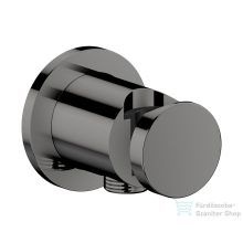   Hansgrohe AXOR ONE zuhanytartó gégecső csatlakozóval, polírozott fekete króm 48780330