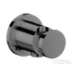 Hansgrohe AXOR ONE zuhanytartó gégecső csatlakozóval, polírozott fekete króm 48780330