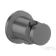 Hansgrohe AXOR ONE zuhanytartó gégecső csatlakozóval, szálcsiszolt fekete króm 48780340