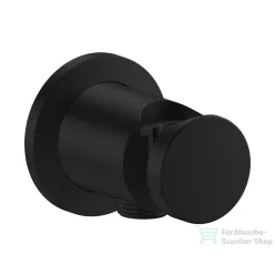   Hansgrohe AXOR ONE zuhanytartó gégecső csatlakozóval, matt fekete 48780670