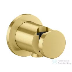   Hansgrohe AXOR ONE zuhanytartó gégecső csatlakozóval, szálcsiszolt sárgaréz 48780950