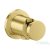 Hansgrohe AXOR ONE zuhanytartó gégecső csatlakozóval, szálcsiszolt sárgaréz 48780950